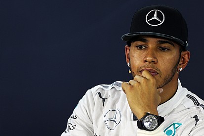 Hamilton not disappointed to start second: "I've come here to win"