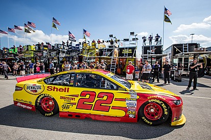Logano is cool under pressure