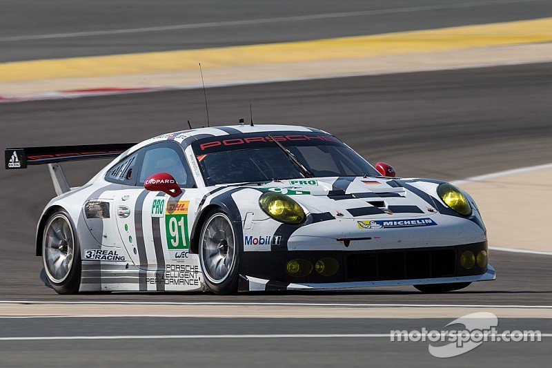 #91 Porsche Team Manthey Porsche 911 RSR: Richard Lietz, Jörg Bergmeister