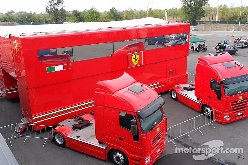 Ferrari F1 team motorhome used from 2003 to 2013 for sale