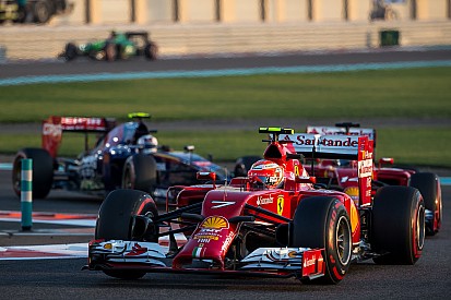 Abu Dhabi Test: Raikkonen and Marciello on track