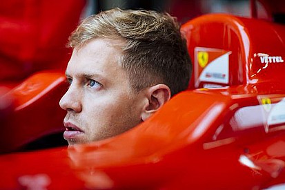 Vettel on track in 2012 Ferrari