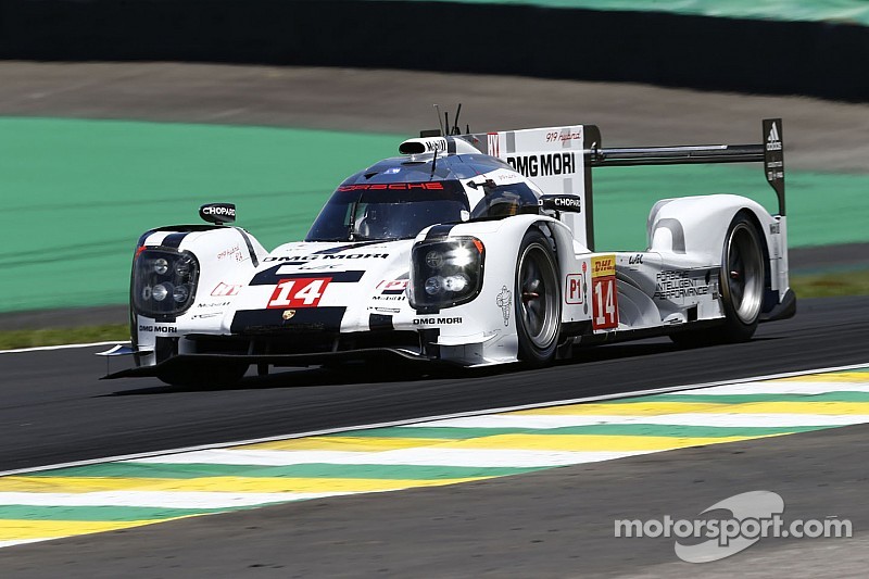 Porsches on front row in Sao Paulo