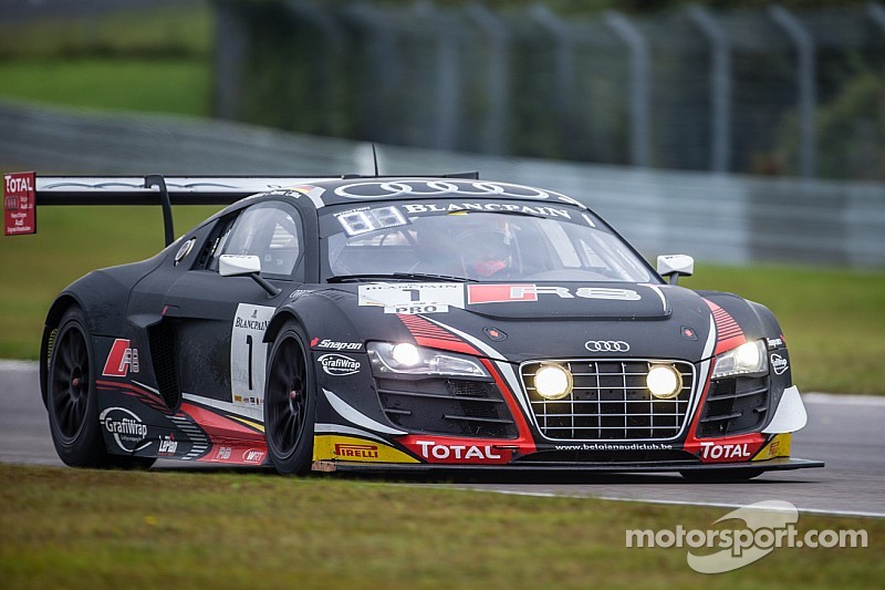 #1 Belgian Audi Club Team WRT Audi R8 LMS Ultra: Cesar Ramos, Laurens Vanthoor, Christopher Mies