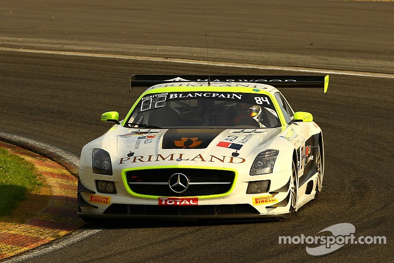 #84 HTP Motorsport Mercedes SLS AMG GT3: Harold Primat, Nico Verdonck, Bernd Schneider