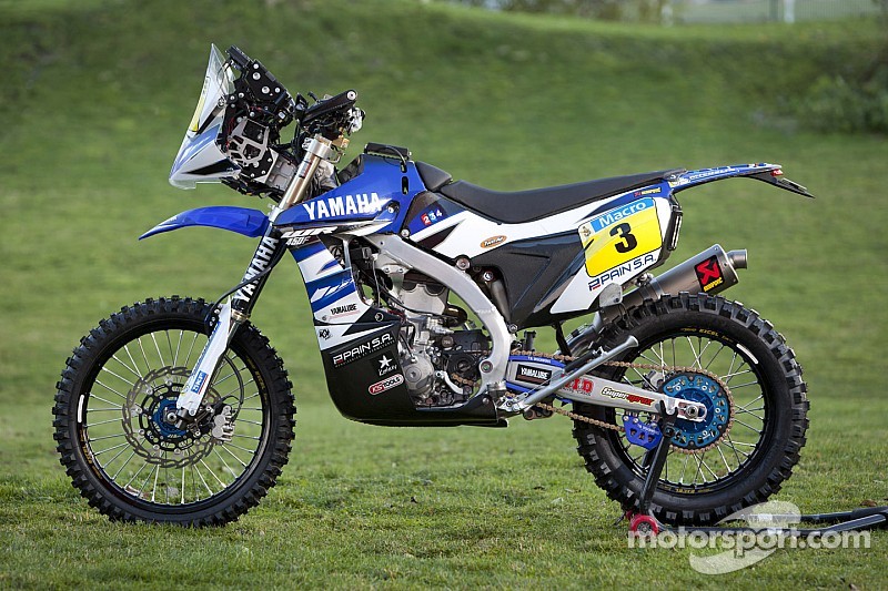 Yamaha's all-new 2015 WR450F rally gears up for the Dakar