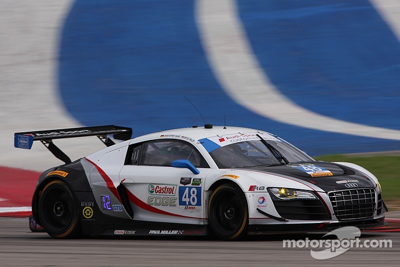 #48 Paul Miller Racing Audi R8 LMS: Christopher Haase, Bryce Miller