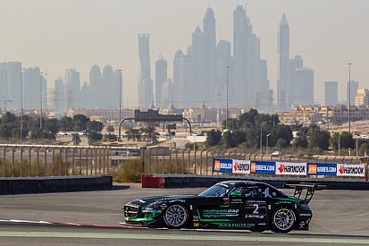 Mercedes muscle to the front early in 24 Hours of Dubai