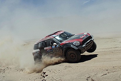 Orlando Terranova wins stage seven at the 2015 Dakar Rally