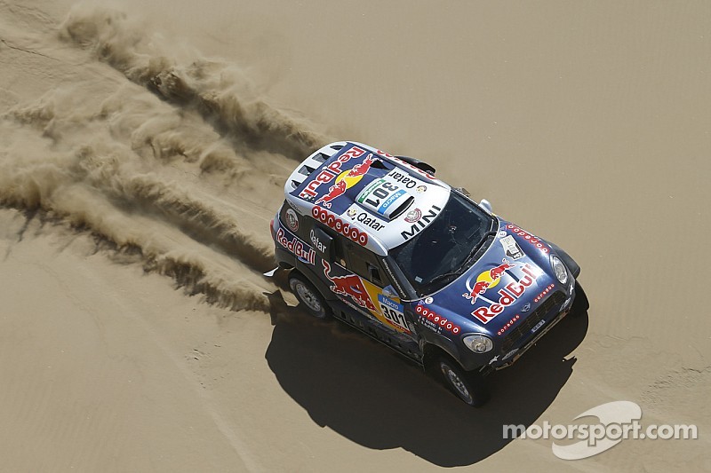 Six MINI ALL4 Racing cars finish in the top ten on stage eight