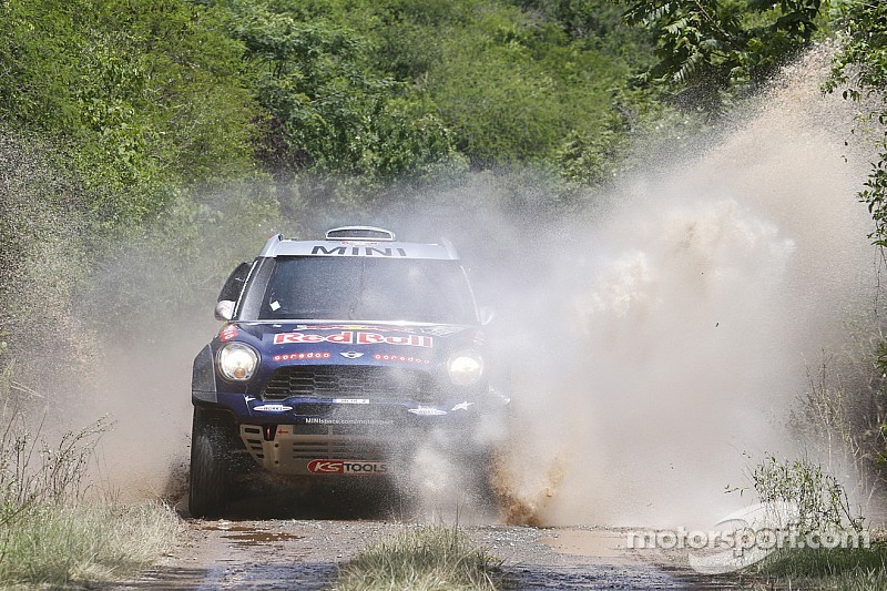Nasser Al-Attiyah comfortably leading the overall classification with just one stage to go