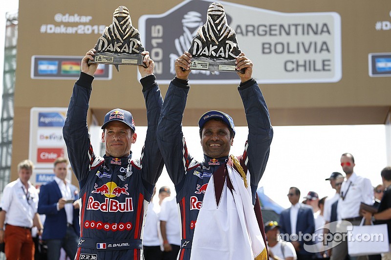 MINI celebrates its fourth consecutive overall win at the Dakar Rally