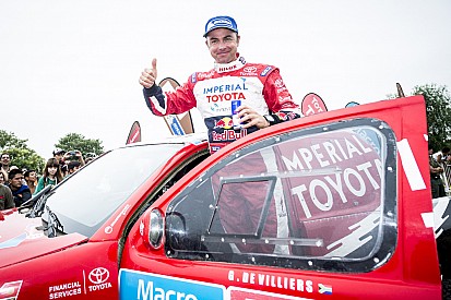 Toyota’s De Villiers, Ten Brinke and Lavieille finish second, sixth and seventh overall in Dakar