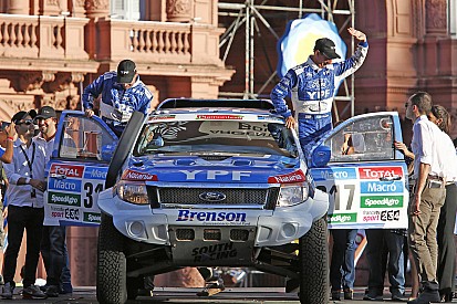 Villagra and Memi achieve target and bring Ford Ranger to Dakar finish In Buenos Aires