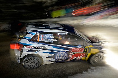 Ogier leads, Loeb breaks in Monte Carlo