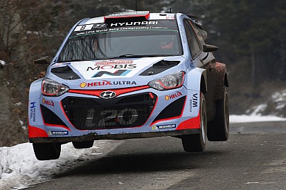 Hyundai Motorsport fights to the finish with both cars in Rallye Monte-Carlo