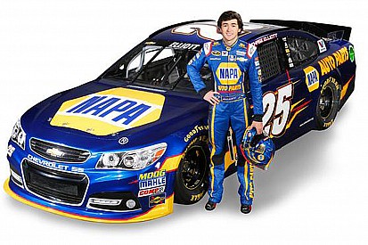 Chase Elliott's first Sprint Cup car revealed