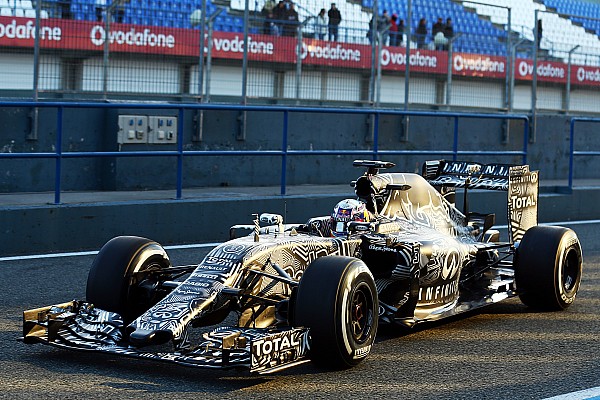 Camouflaged Red Bull stars in Jerez Formula One test