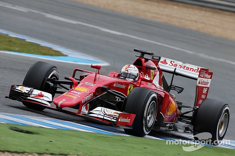 Pacesetter Vettel ends his Jerez test delighted with progress