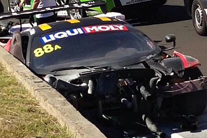 Violent accident during Bathurst 12 Hour practice takes out defending race winners