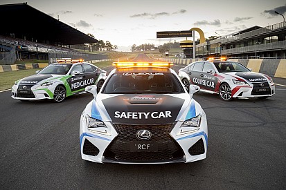 Lexus roars into V8 Supercars with RC F safety car