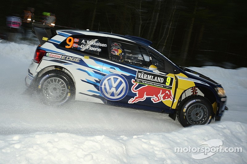 Mikkelsen takes lead in Sweden after Ogier and Latvala crash
