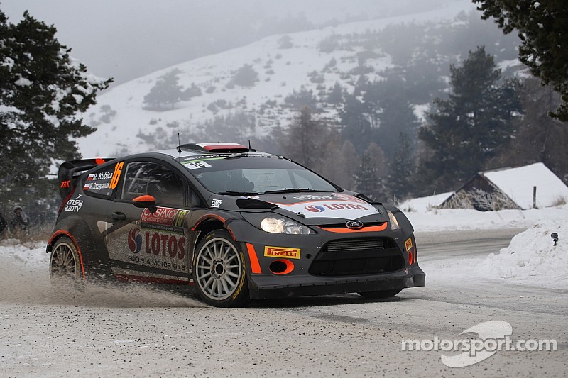 Robert Kubica and Maciek Szczepaniak, Ford Fiesta WRC