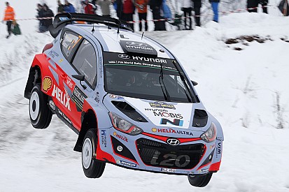 Strong start for the Hyundai Motorsport trio in Rally Sweden’s winter wonderland