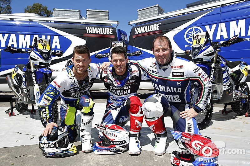 Yamaha, pilotos Michael Metge, Olivier Paen, Alessandro Botturi