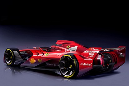 Ferrari reveals radical F1 concept car