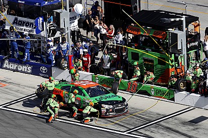 It's a hand slap for Danica Patrick's team