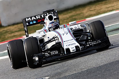 Bottas has the second best time on day 2 at Barcelona