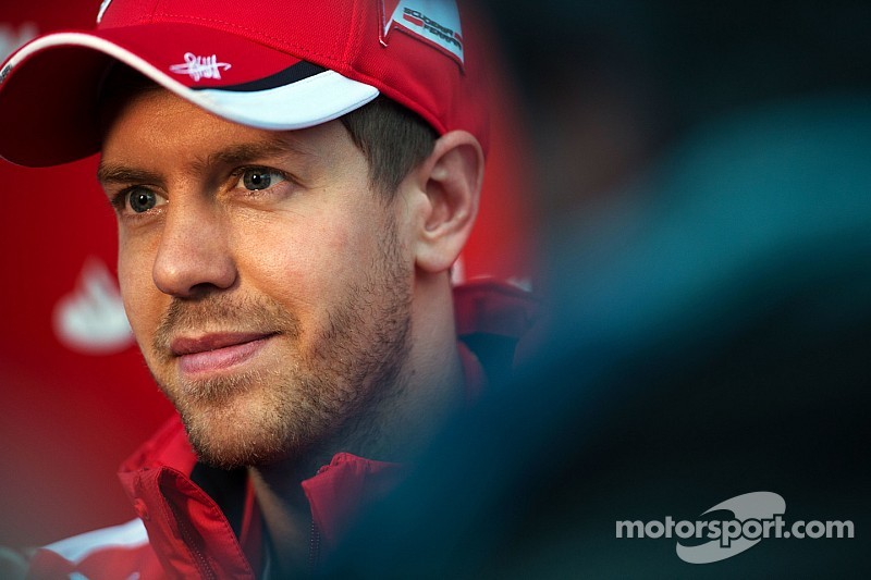 Sebastian Vettel, Ferrari con los medios