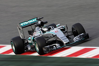 Rosberg wraps up winter testing with a marathon run at the Circuit de Barcelona-Catalunya