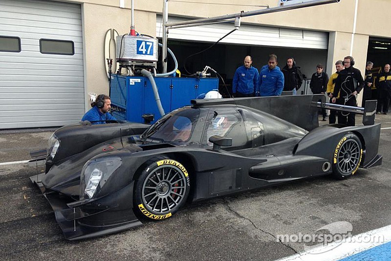 Спортпрототип ORECA 05 LMP2 Coupe проехал первые километры
