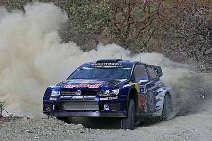 Ogier leads after crash-strewn morning in Mexico