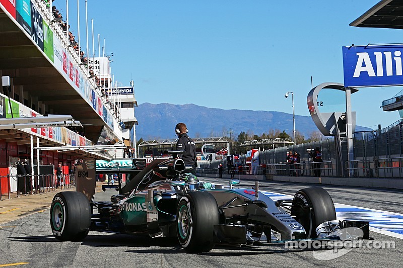 Перед стартом: Mercedes AMG Petronas F1 Team