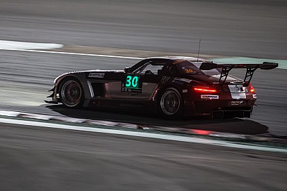 Ram Racing Mercedes leads the 2015 Hankook 12H Italy-Mugello after Part 1