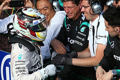 Victoria de Lewis Hamilton