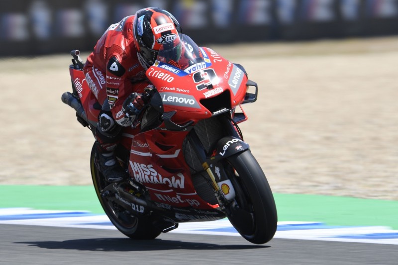 MotoGP Jerez FT3: Rundenrekord von Petrucci, Rossi und Vinales in Q1