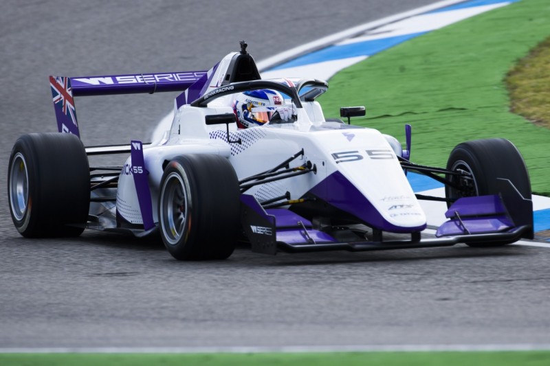 W-Series Hockenheim: Jamie Chadwick holt überlegen erste Pole-Position