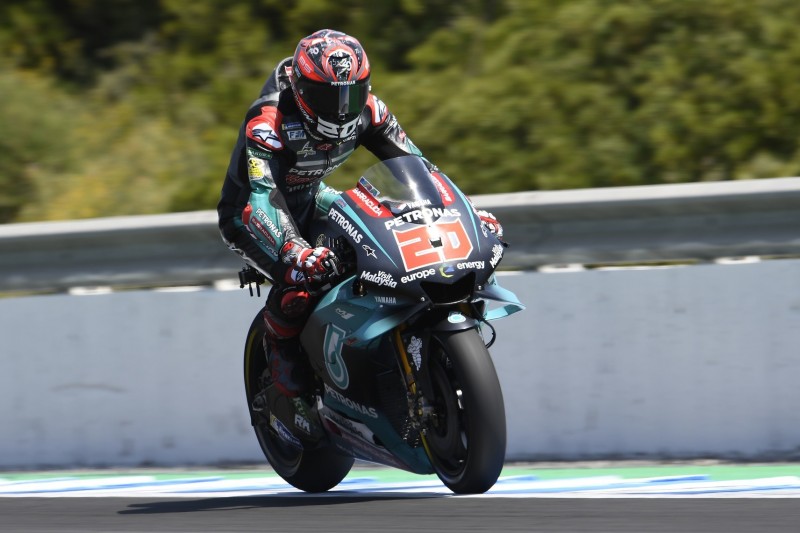 MotoGP Jerez Qualifying: Rookie Quartararo auf Pole, Rossi nur P13