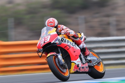MotoGP Jerez Warm-up: Marc Marquez nach kuriosem Sturz Schnellster
