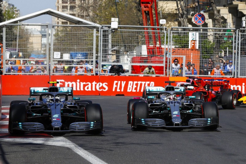 Hamilton über Bottas-Duell: "Werden uns sicher nicht berühren"