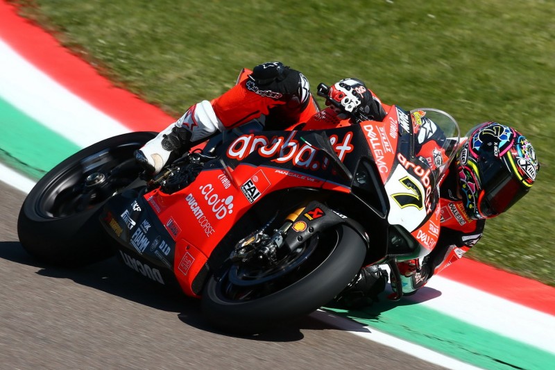 WSBK Imola Superpole: Davies bezwingt Rea und Bautista, Reiterberger Siebter