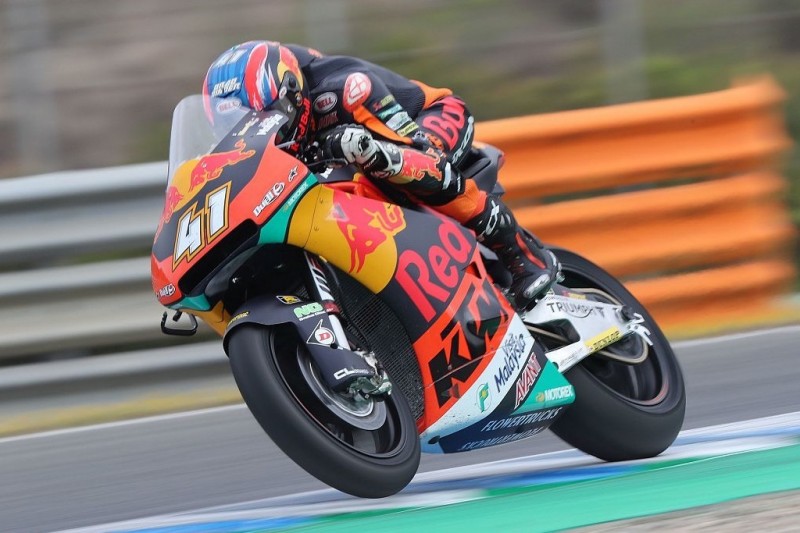 Moto2 Le Mans FT2: KTM-Bestzeit dank Brad Binder, Tom Lüthi gestürzt