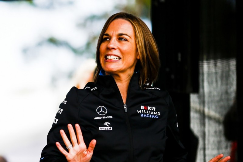 Claire Williams hat Vorurteile über W-Series über Bord geworfen
