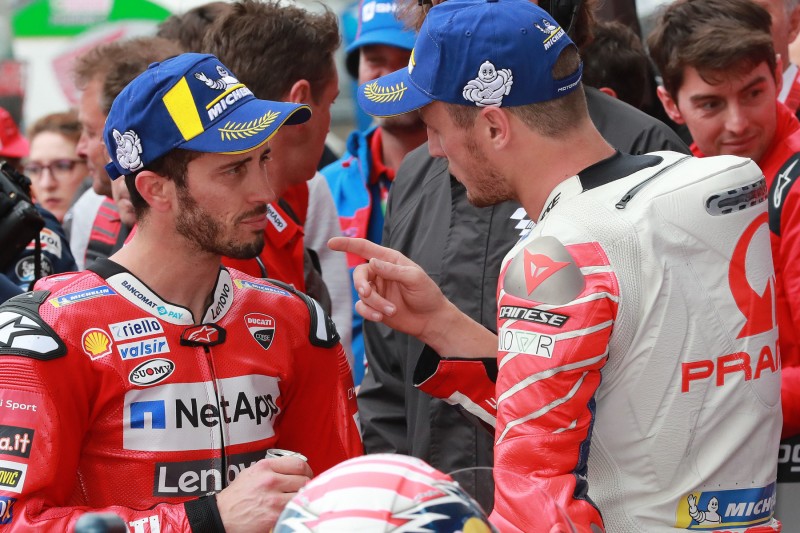 Ducati: Jack Miller lässt Andrea Dovizioso vorbei und ärgert sich danach
