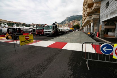 Monaco 2019: Neuer Asphalt in Auslaufzone der Nouvelle Chicane