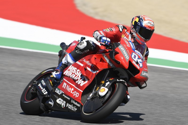 Ducati in Mugello: Petrucci krank, Dovizioso nur Elfter